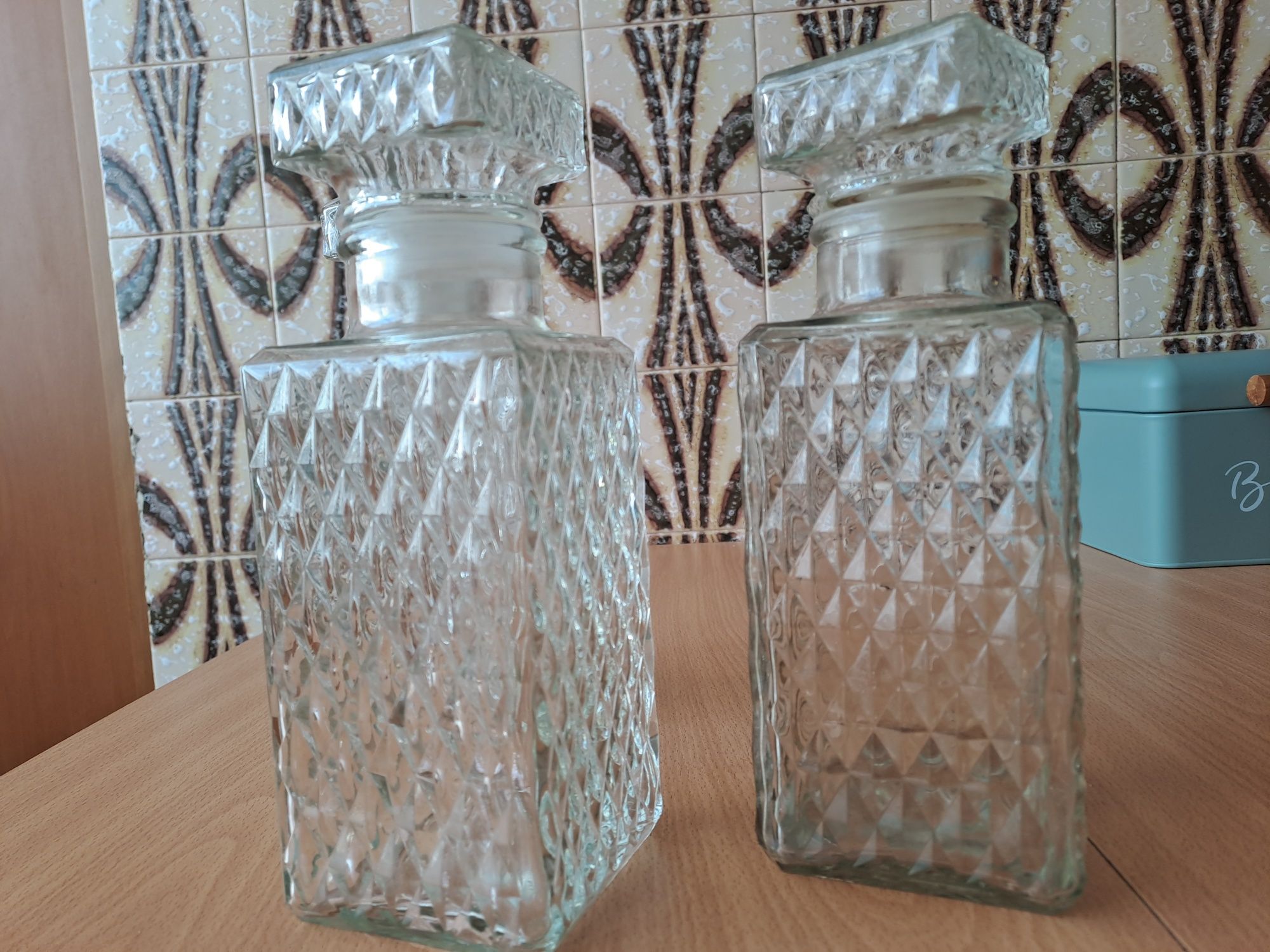 Garrafas de vidro para licor ou bebidas espirituais