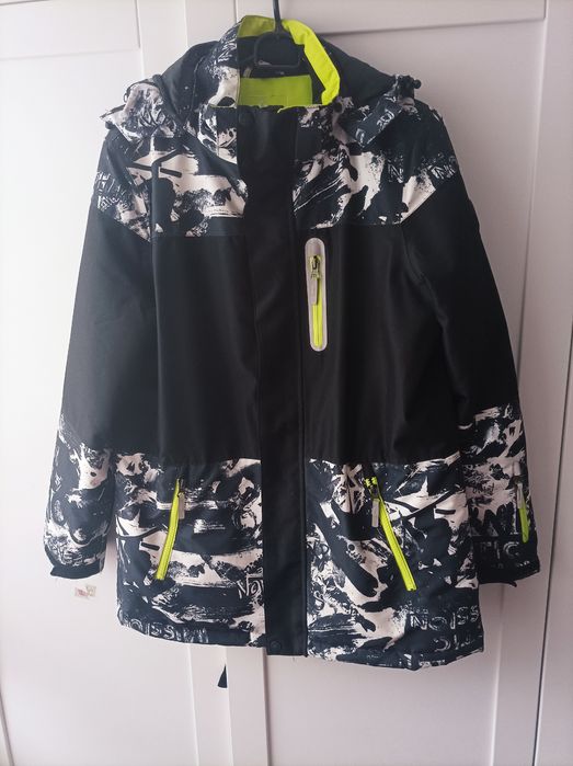 Kurtka narciarska z kapturem NORTH VILLE roz 158 / 164 CA, C&A