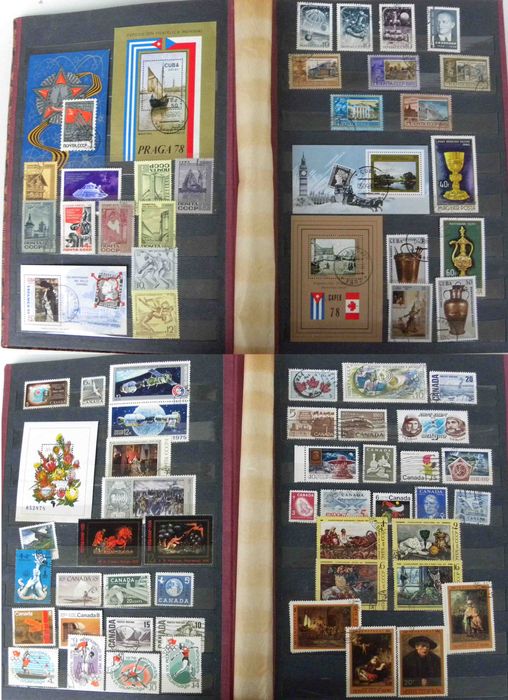 Klaser ze znaczkami, znaczki pocztowe A71