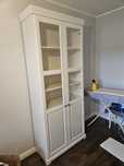 Witryna Ikea drewno ciężka.