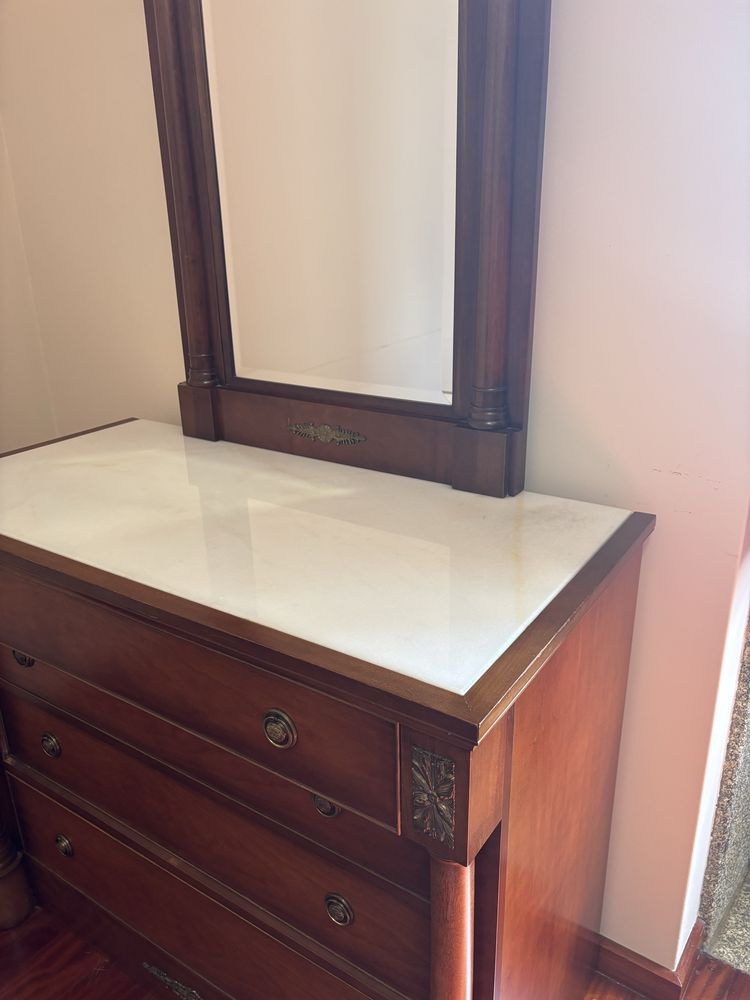 Quarto completo em cerejeira - Estilo inglês