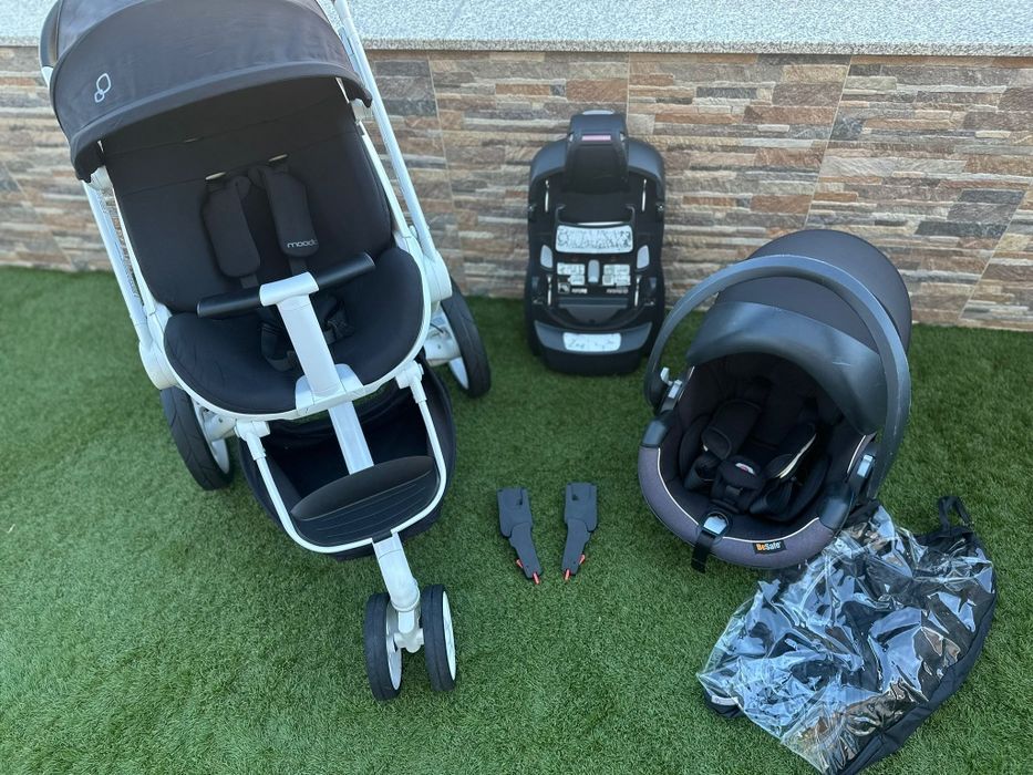 Carinho Quinny moodd com ovo e base isofix