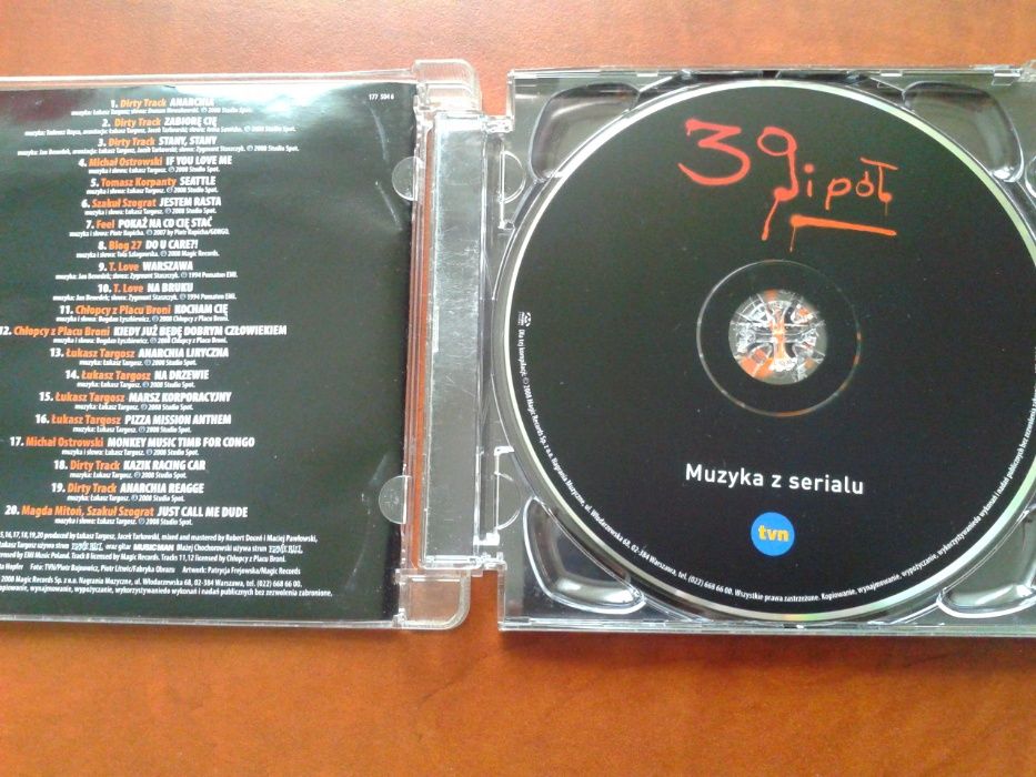 39 i Pół - Muzyka z Serialu CD