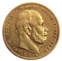 Złota moneta Niemcy - 10 Marek - 1898 - Wilhelm I B.