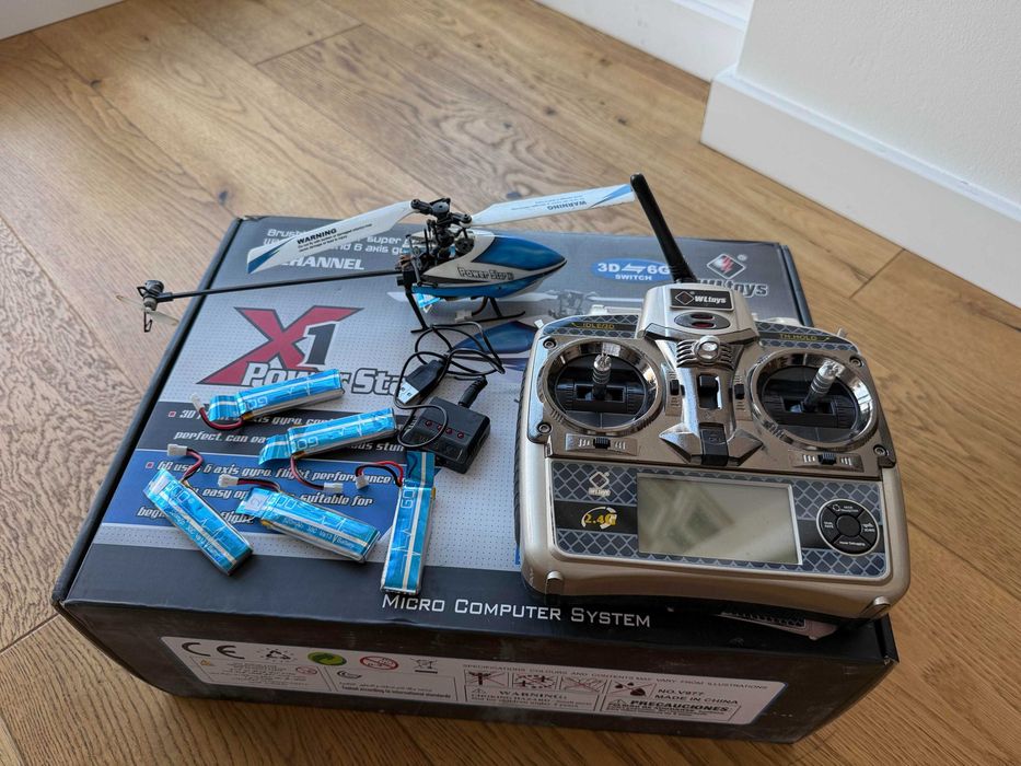 Helikopter RC WLToys V977 2,4 GHz 6Ch RC Helicopter bezszczotkowy