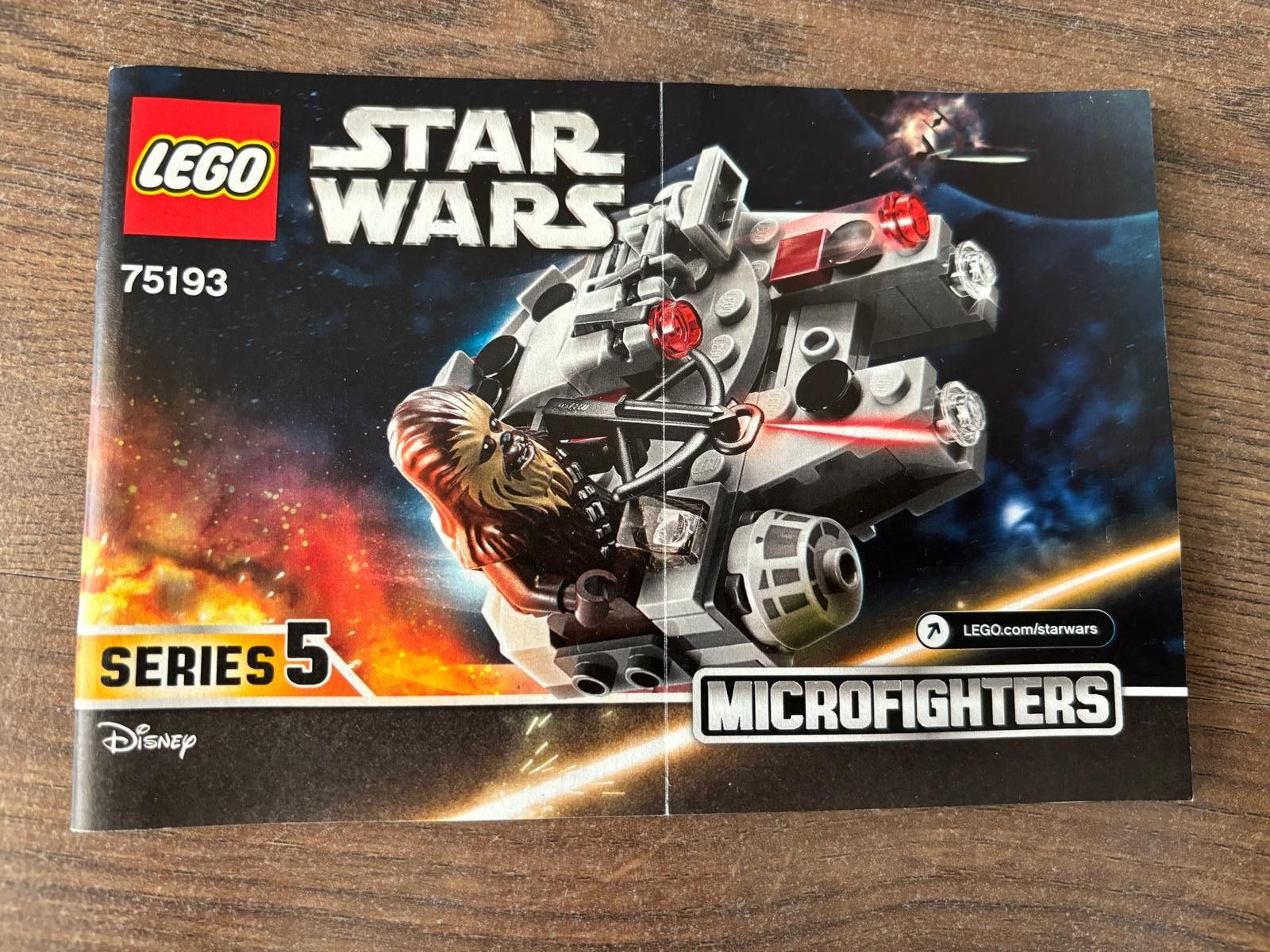 Star Wars # 75193 Chewbacca
Microfighter Millennium Falcon
[figurina C