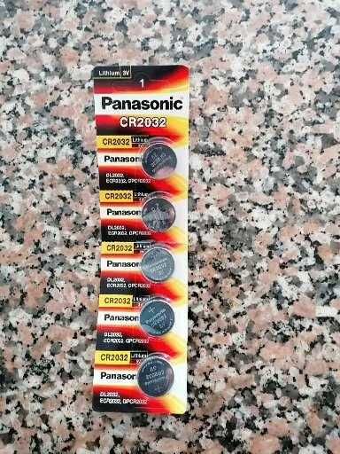 Pilhas Panasonic CR2032