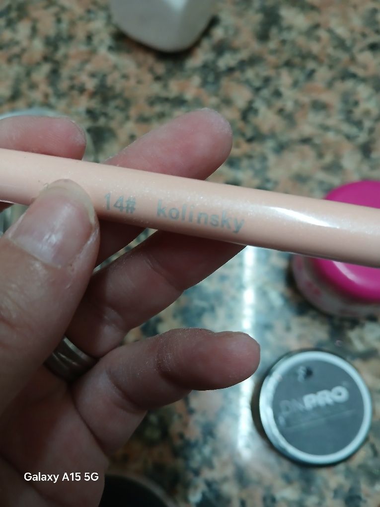 Líquido monomer pos acrílico pincéis