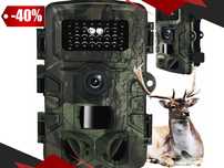 FOTOPUŁAPKA Kamera Leśna Full HD Czujnik Ruchu | GRATIS