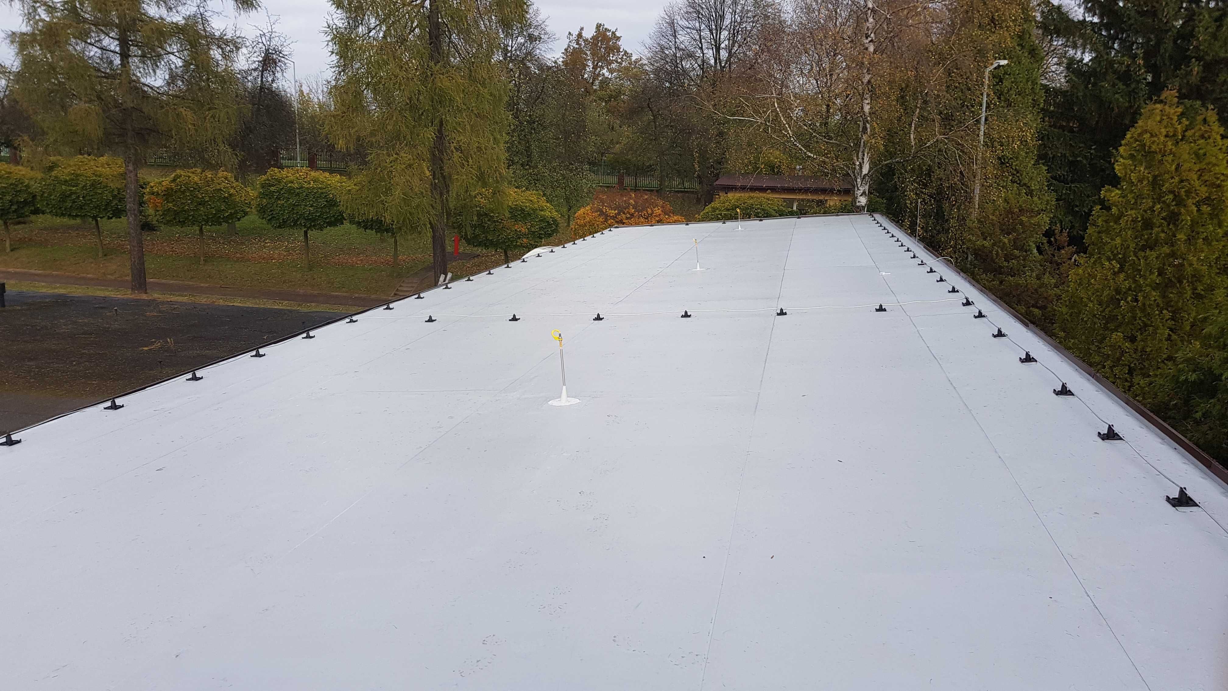 Hydroizolacje Dachy płaskie Tarasy Balkony Pcv Resitrix Epdm Papa