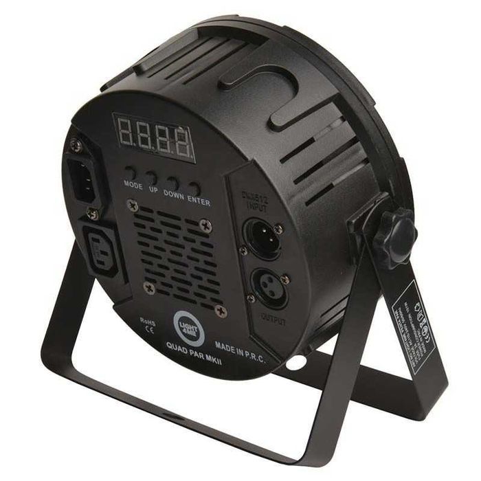 LIGHT4ME QUAD PAR 8x10W MKII RGBW LED - Płaski, Nowy, Gwarancja, FV