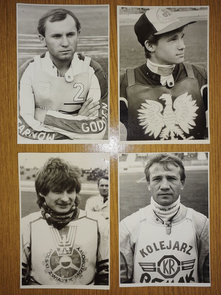 Żużel Speedway - zdjęcia zawodników lata 80-te i początek 90-tych