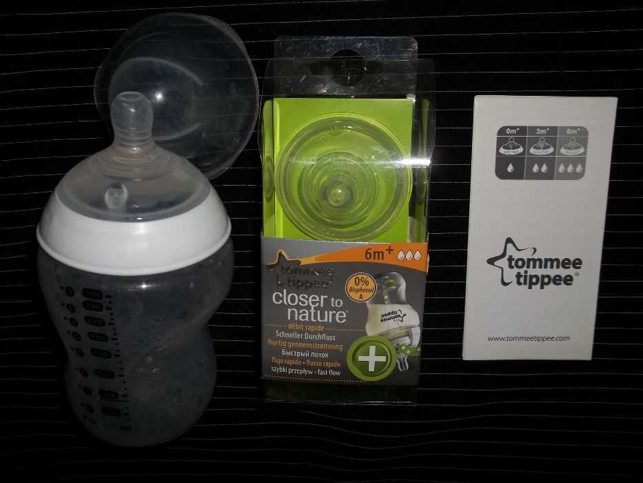 Tommee Tippee smoczki antykolkowe do butelek z rurką wentylującą wew.