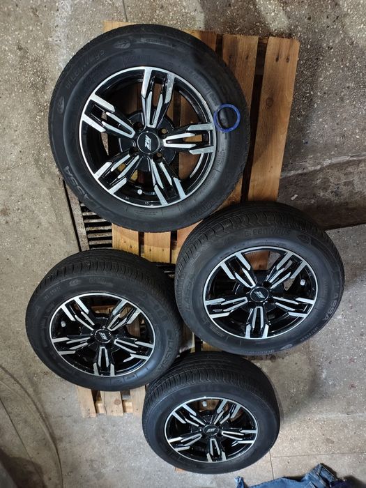 Продам комплект литих дисків ZW R14 з літніми шинами LAS