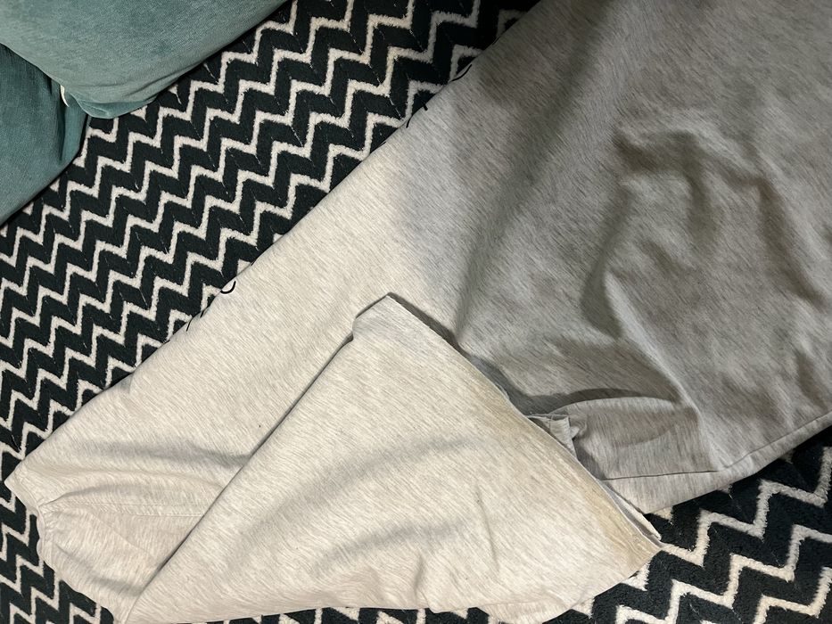 Сіра оверсайз футболка