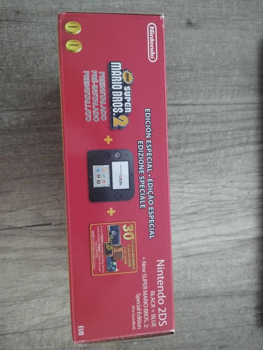 Consola Nintendo 2ds Super Mario Bros 2 NOVA a estrear edição especial