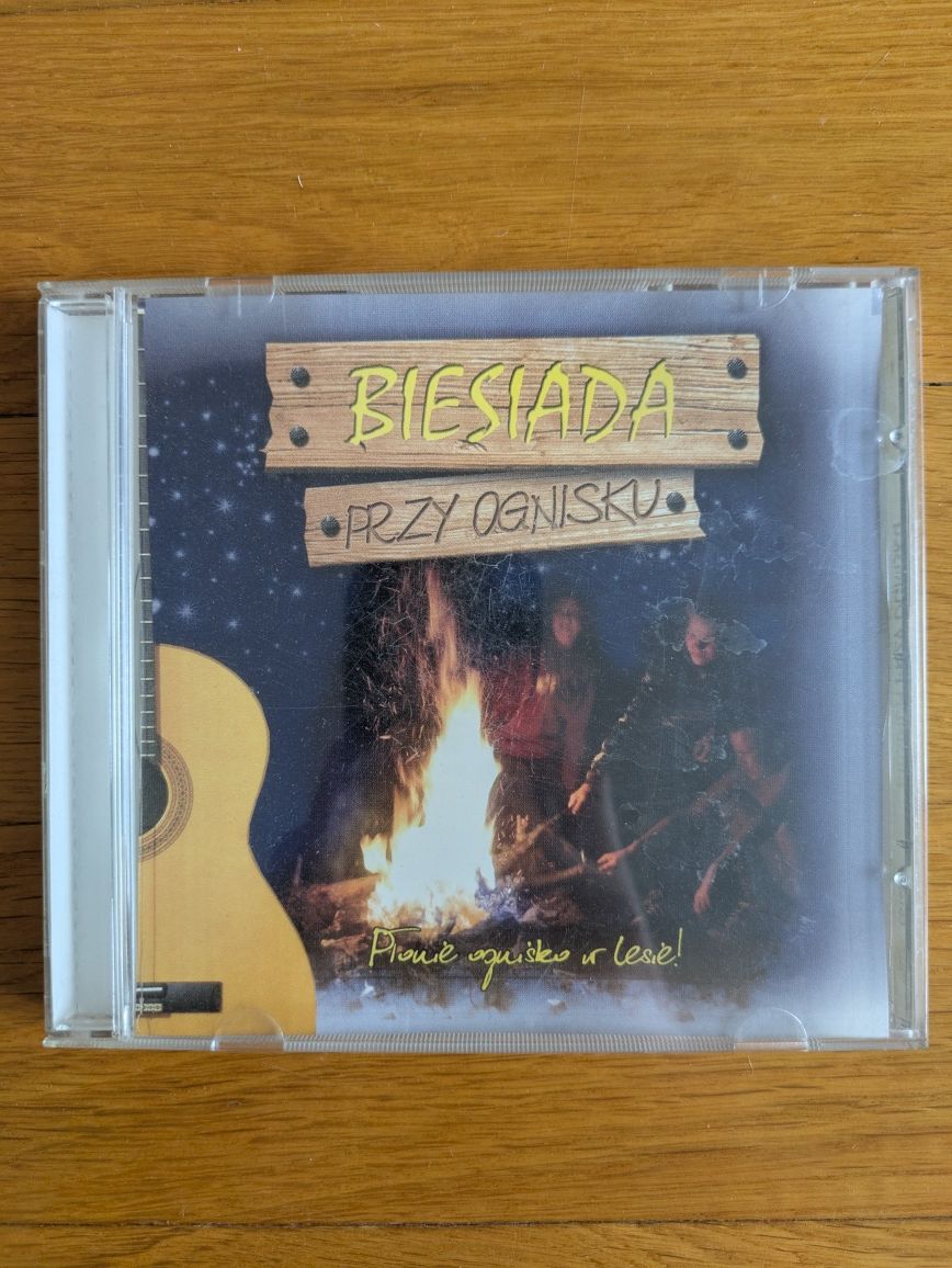 Biesiada przy ognisku pieśni ludowe płyta CD
