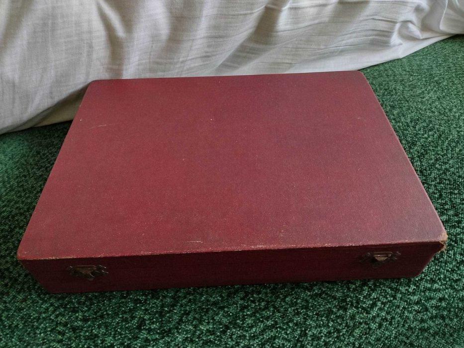 Zestaw sztućców PRL - 24 elementy w pudełku - ROSTFREI