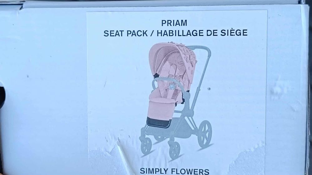 Cybex Priam 2.0 simply flowers tapicerka