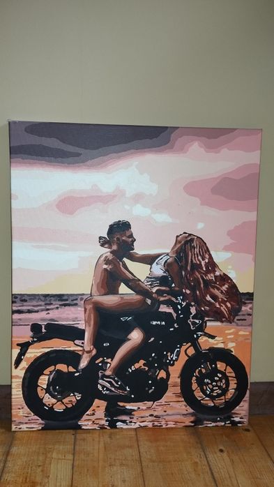 Картина по номерах за номерами готова