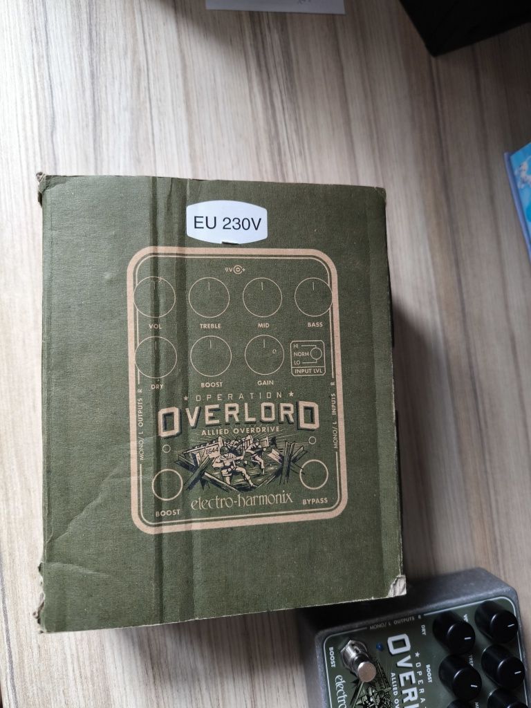 Electro Harmonix Overlord: przester, overdrive, distortion + gratis