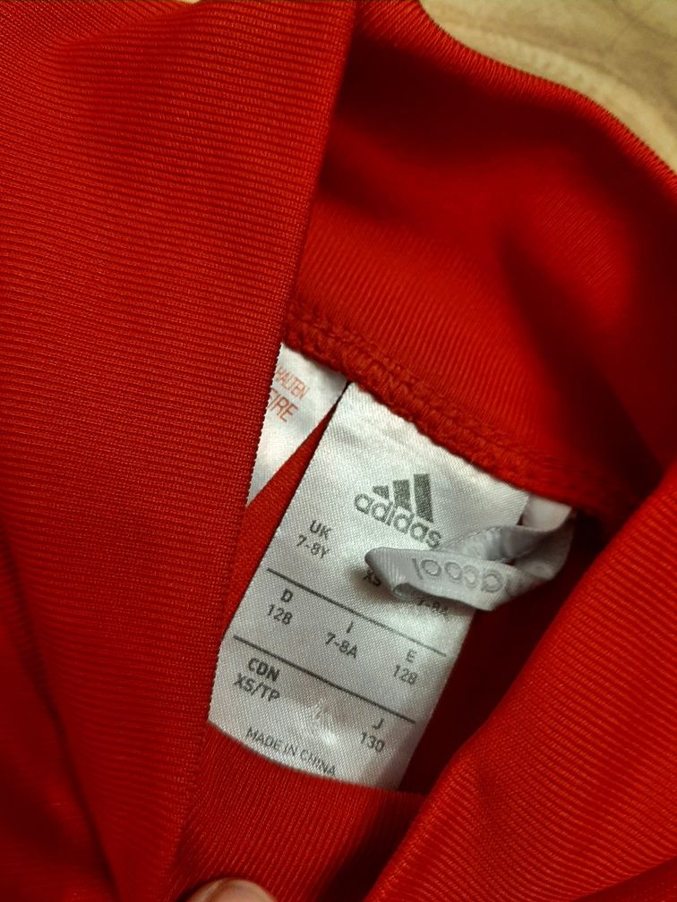 Bluza pół golf Adidas 7-8lat 128cm