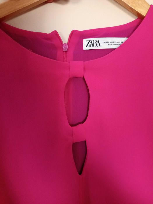 Vestido Fúcsia Zara