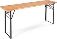 Stół i 2 ławki, komplet ogrodowy, ławostół, zestaw cateringowy, biesia