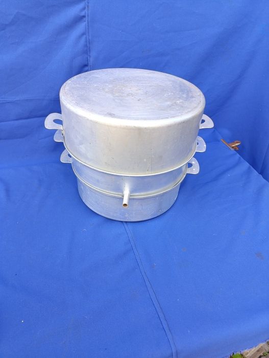 Алюминиевая воскотопка на 8 л литров паровая для топки воска