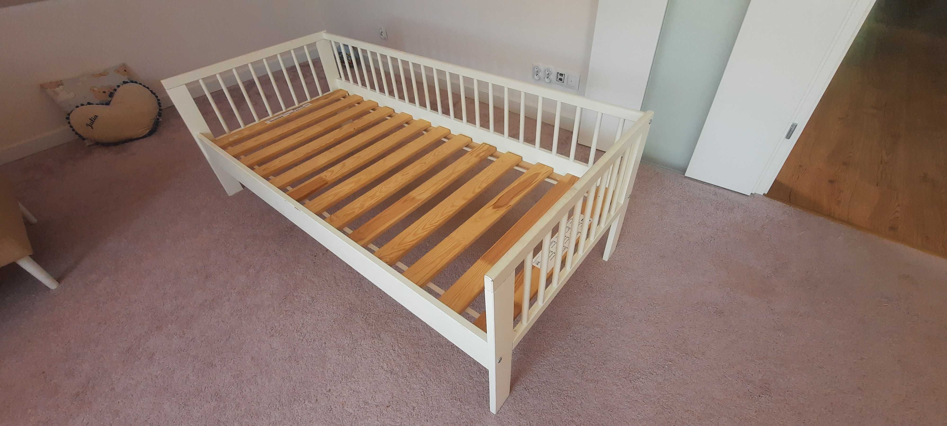 Łóżko łóżeczko Sultan Lade IKEA z materacem