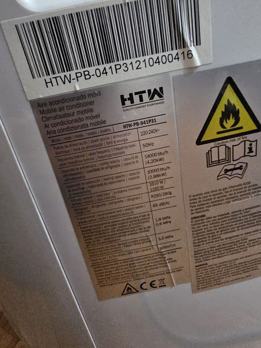 Ar condicionado portátil