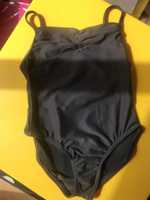 Maillot preto 5/6 anos ballet alças