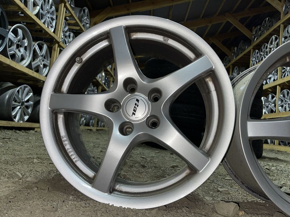 Німецькі диски RIAL 5/120 R17 8J ET30 BMW T5 Traffic VIVARO 4шт