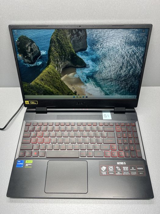 91 Ноут Acer Nitro AN515-58-57QW i5-12450H/16/1Tb/RTX3050Ti/15,6/144Hz