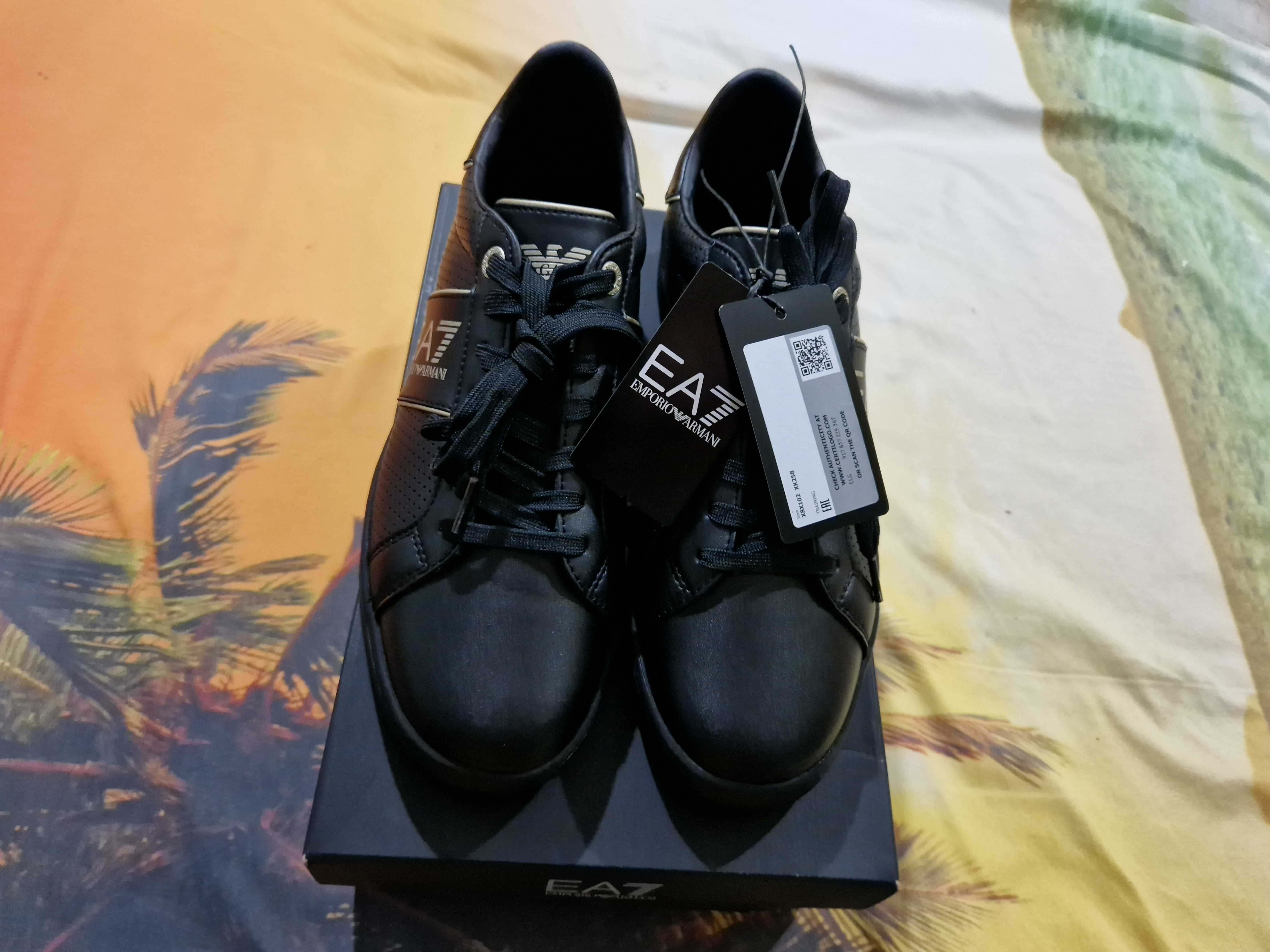 EA7 EMPORIO ARMANI Sneakersy Buty Męskie 43 1/3 Oryginalne