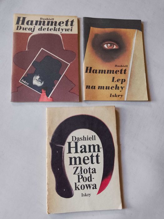 D. Hammett, zestaw 4 zeszytów, kryminał
