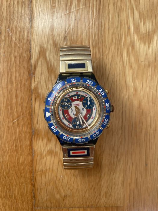 Swatch Commendatore (1995), nunca usado