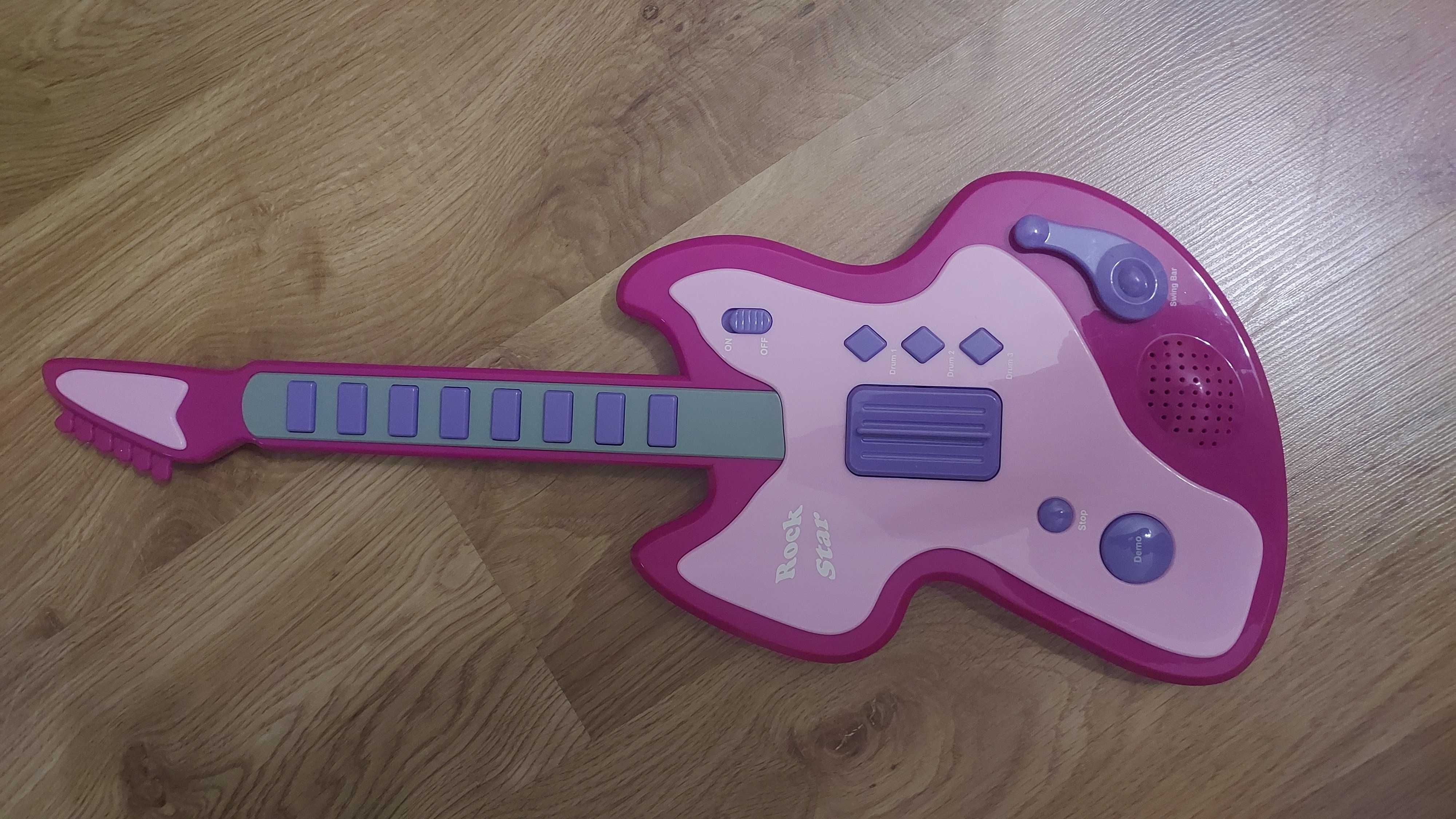 Gitara elektryczna interaktywna dla dzieci Rock Star