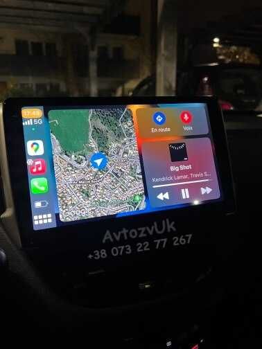 Магнитола PEUGEOT 208 2008 3008 4008 5008 Дисплей CarPlay Android 14