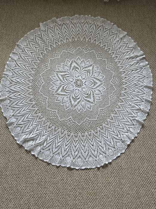 Obrus wykonany ręcznie