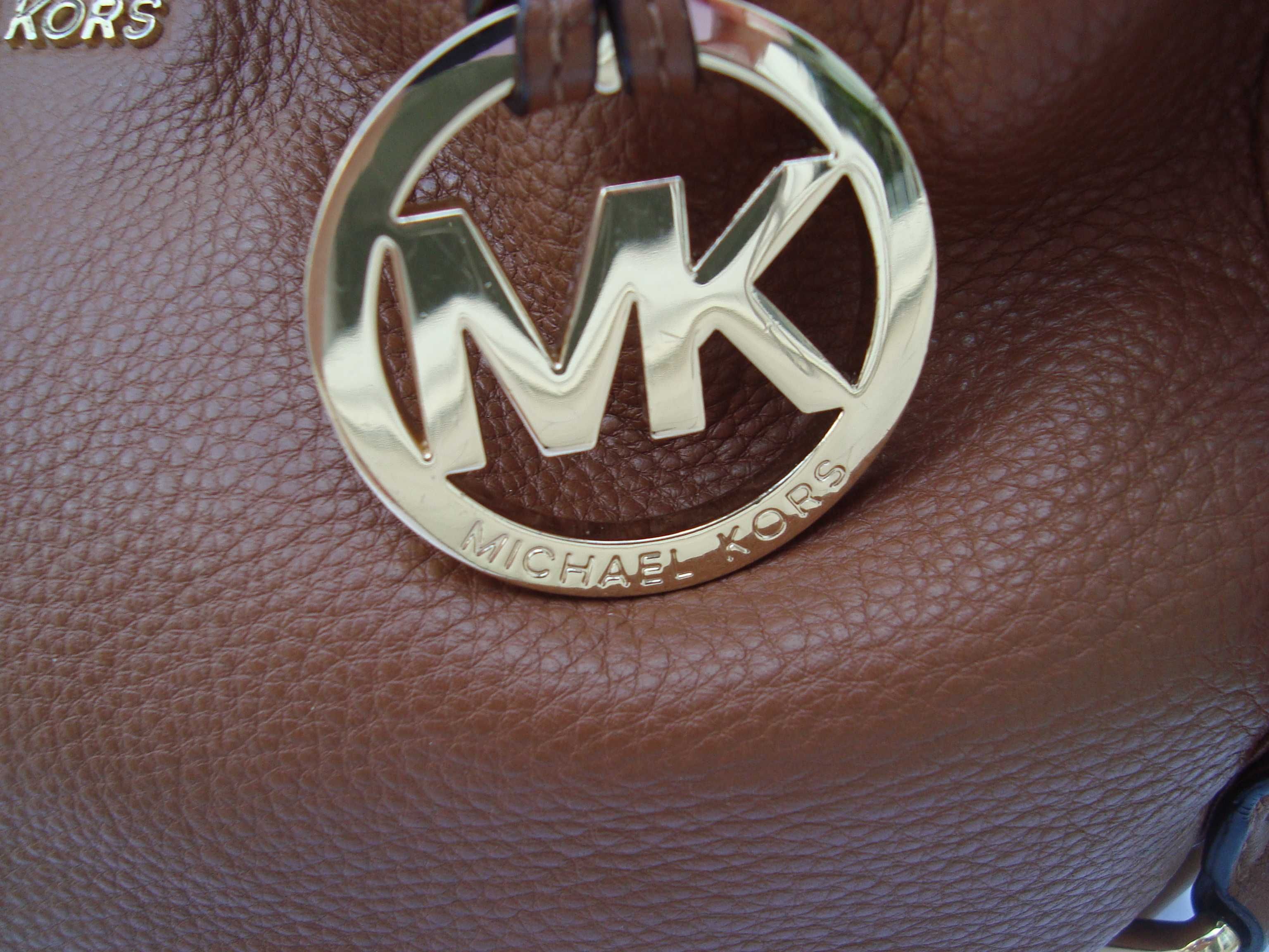 Torebka Michael Kors, 3 przegródki. Jasny brąz. Oryginał