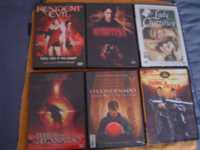 6 filmes em DVD Variados