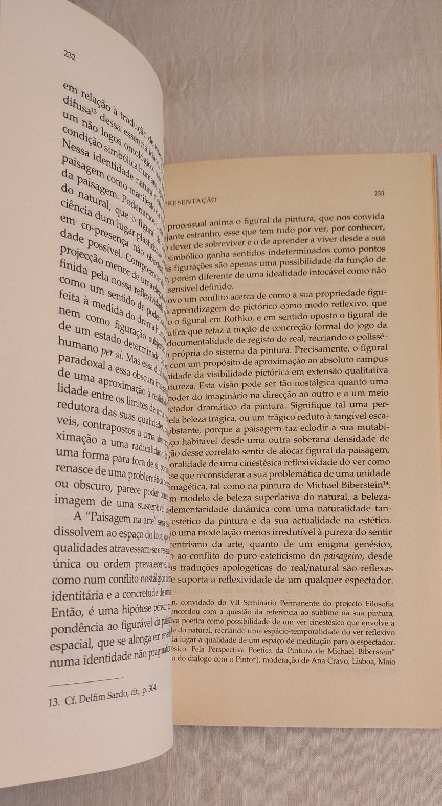 Filosofia e Arquitectura da Paisagem - Intervenções