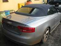 audi a5 cabrio dach lampy klapa