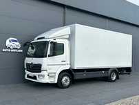 Mercedes-Benz Atego 1224 Kontener 14 palet + winda **6 cylindrów**KLIMA**Euro 6**Kamera**2017R**