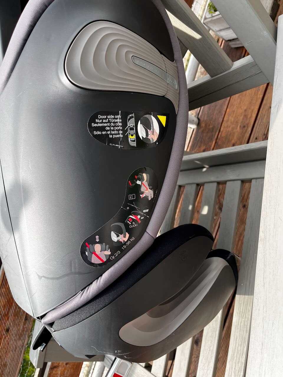 Fotelik samochodowy dla dziecka CYBEX Solution S-Fix 15-36kg (IsoFix)