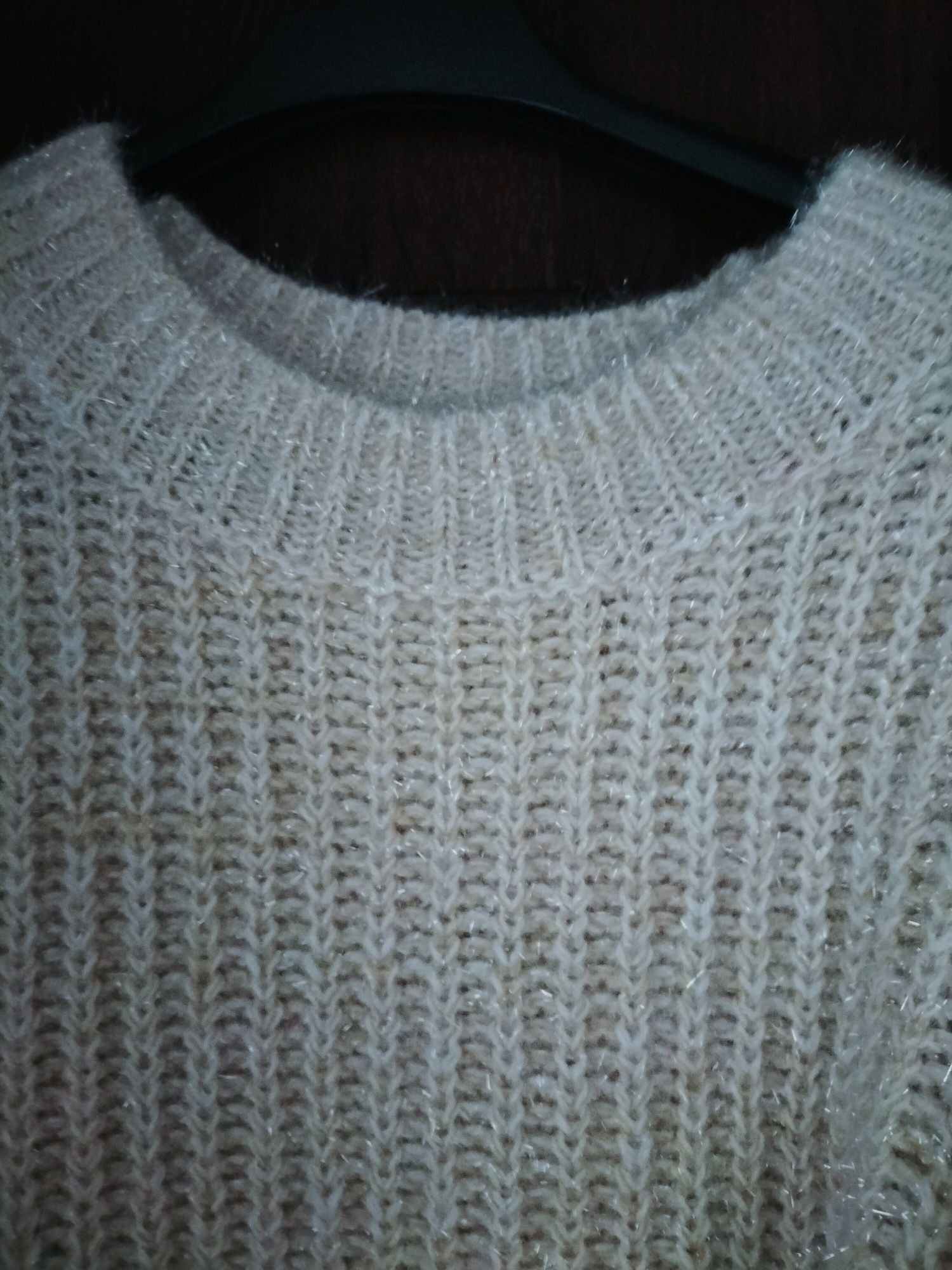 Damski sweter oversize święta