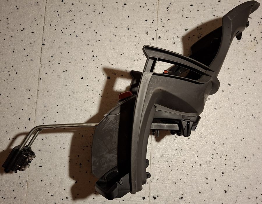 Fotelik rowerowy HAMAX Siesta (ciemnoszary) + MOCOWANIE