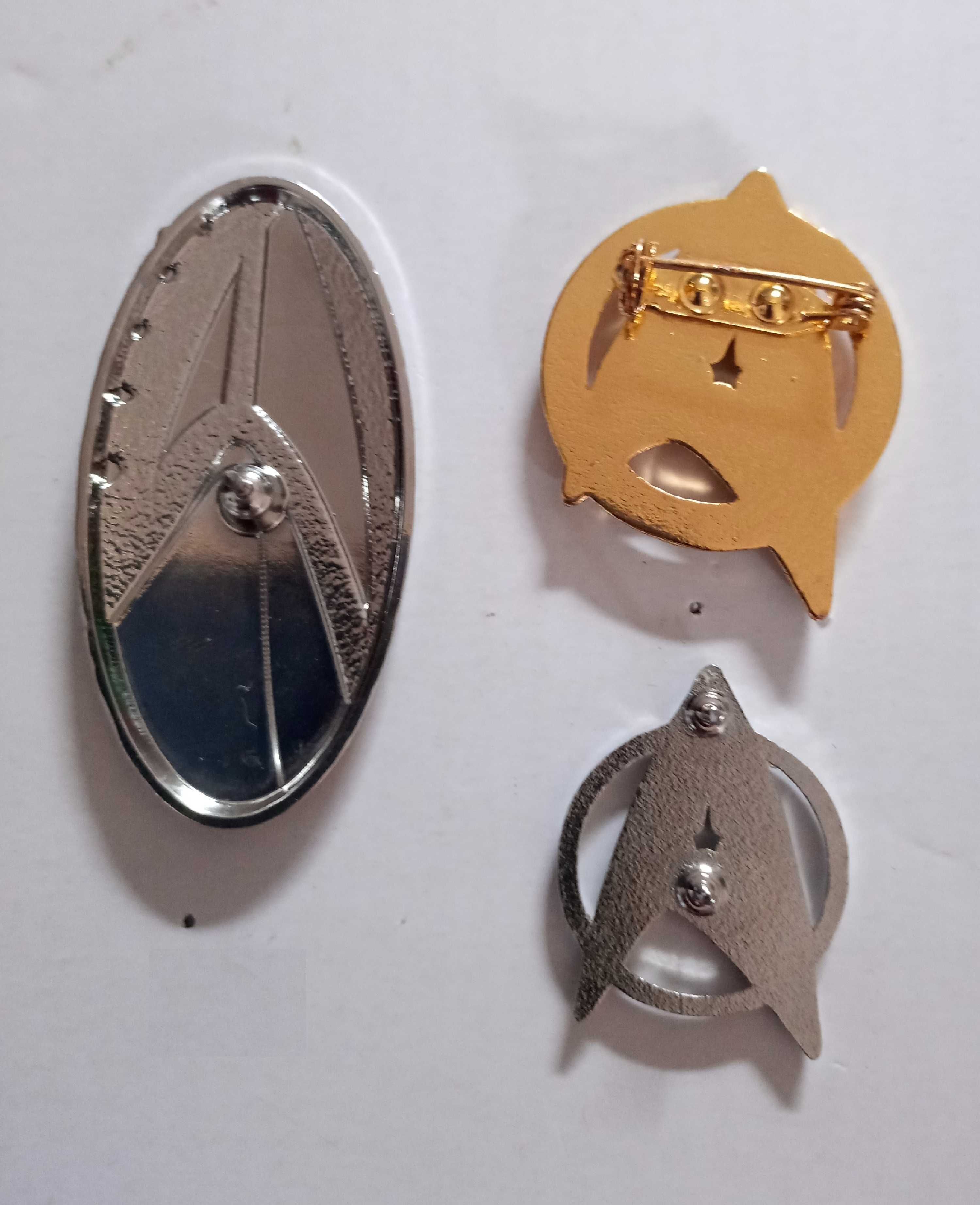 3 pins Star Trek