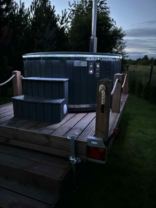 Relax na kólkach mobilna balia/jacuzzi na wynajm